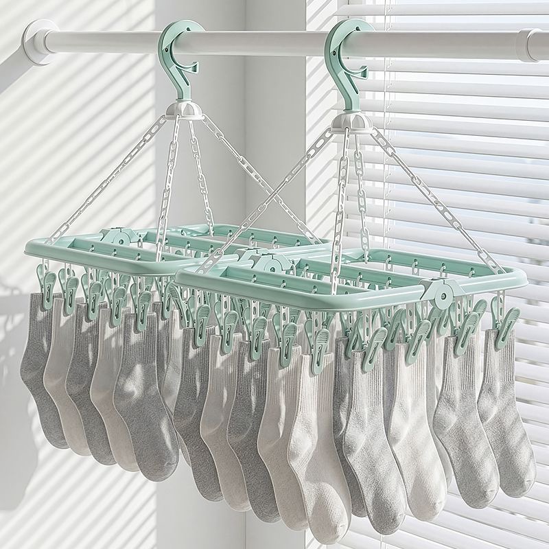 Sock Organizer Tray - Многофункциональная складная сушилка для хранения и