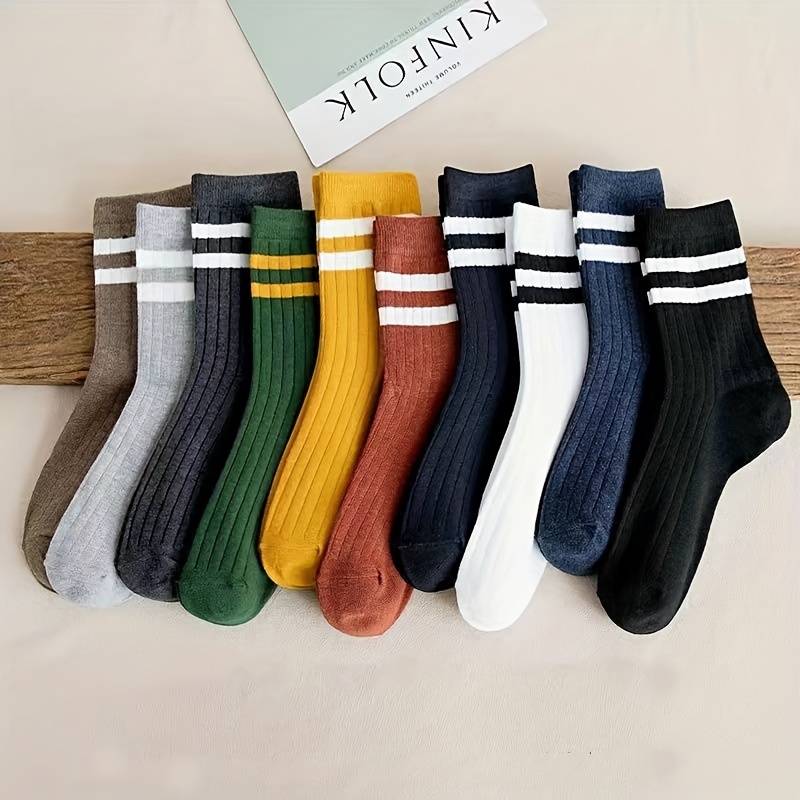 Cotton Crew Sock Pack - Новинка из 5 мужских носков —