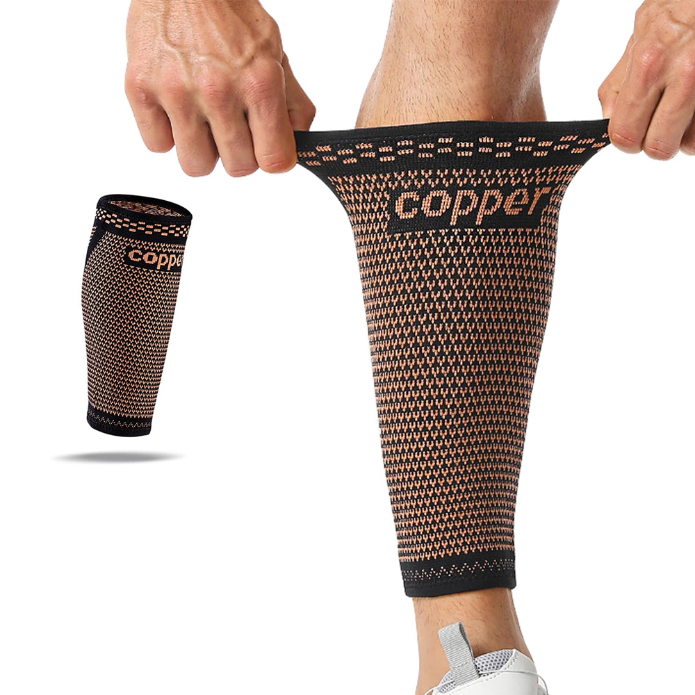 Compression Sleeve Calf - 1 шт. Медные компрессионные рукава для