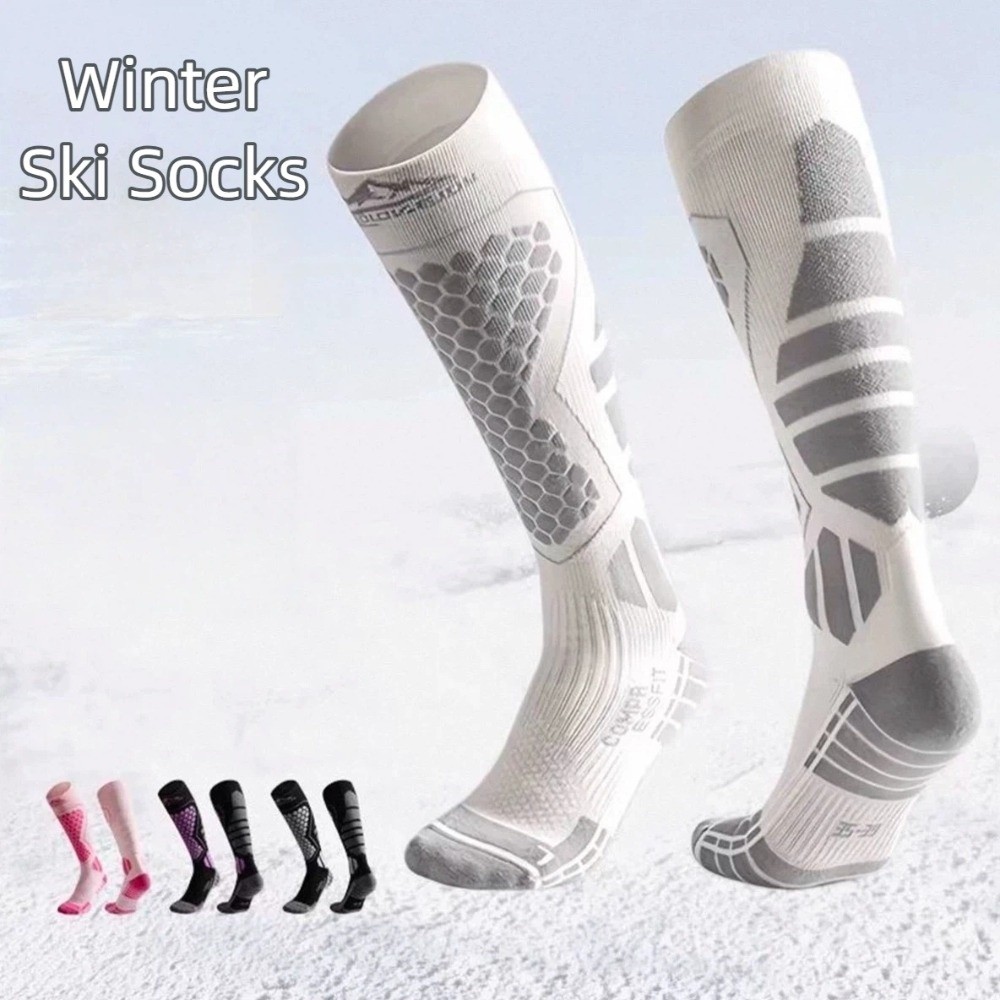 Thermal Sock Winter - Новые утолщенные лыжные носки, противоскользящие термобелье,