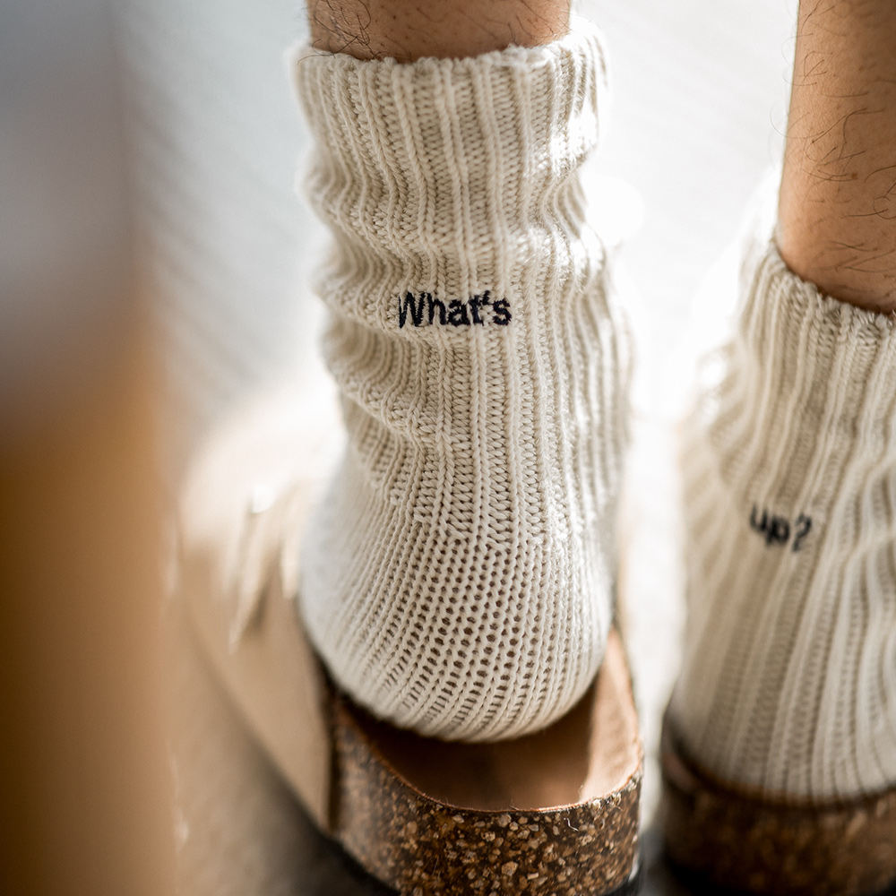 Cotton Crew Sock Pack - Maden, 3 пары винтажных вязаных носков