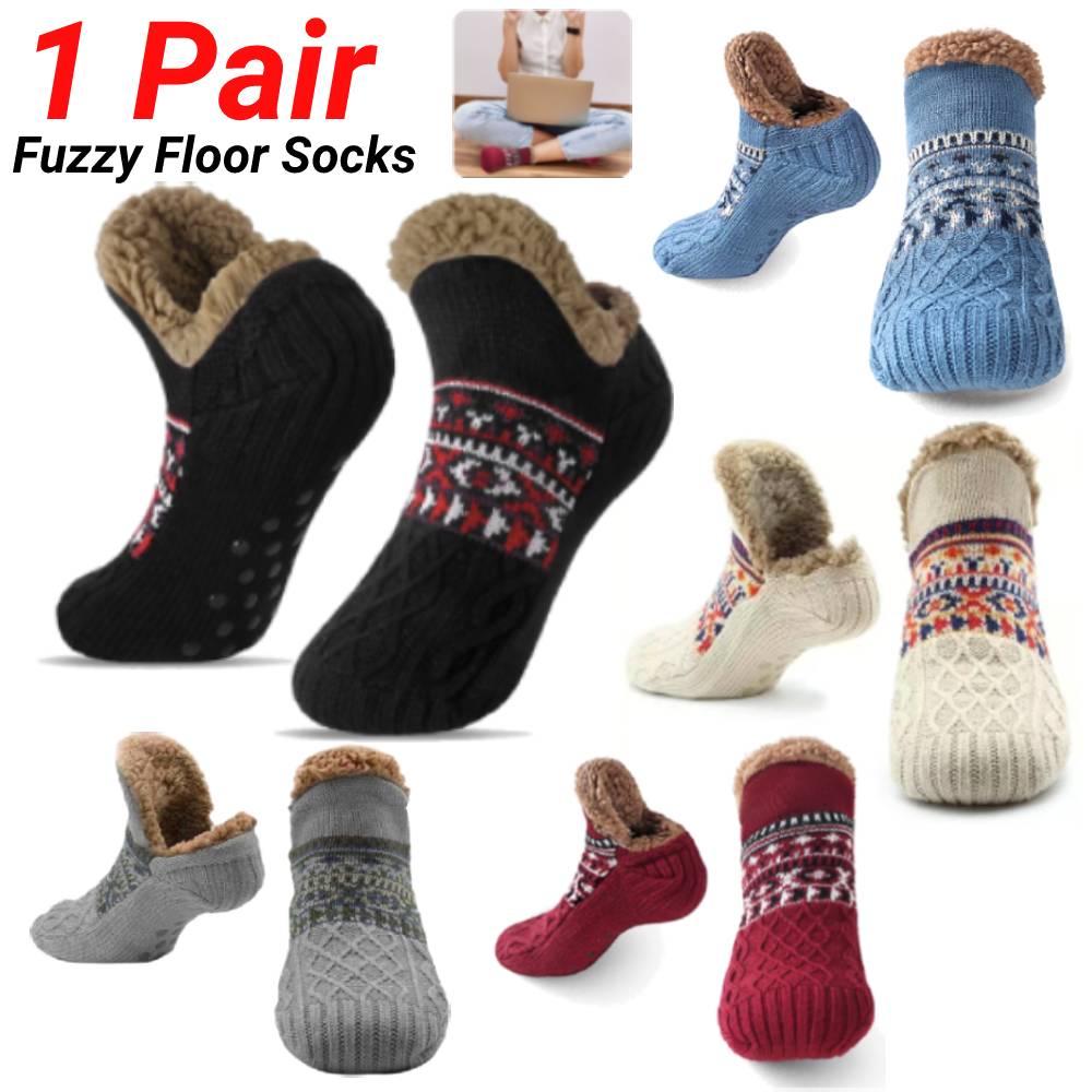 Thermal Sock Winter - Утолщенные носки-тапочки для женщин и мужчин,