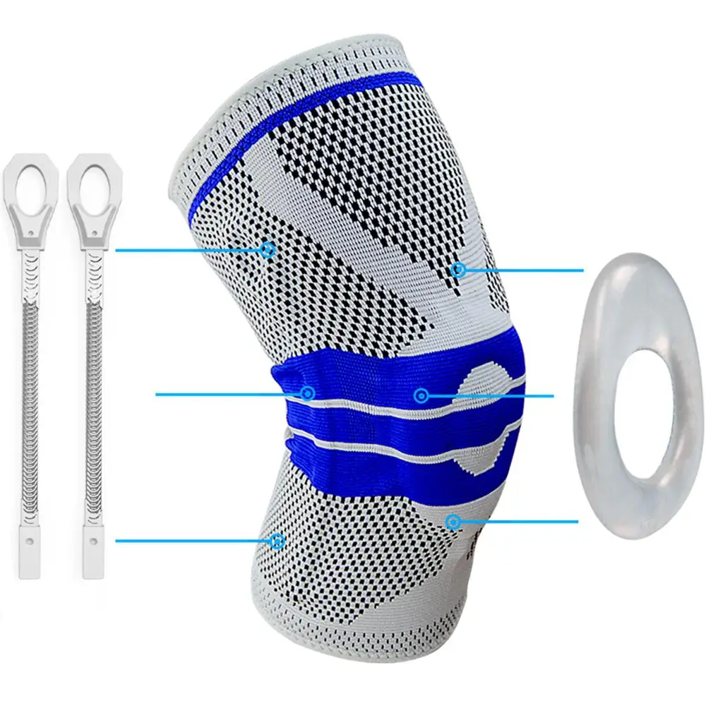 Compression Sleeve Calf - Фиксатор коленный силиконовый для суставов и