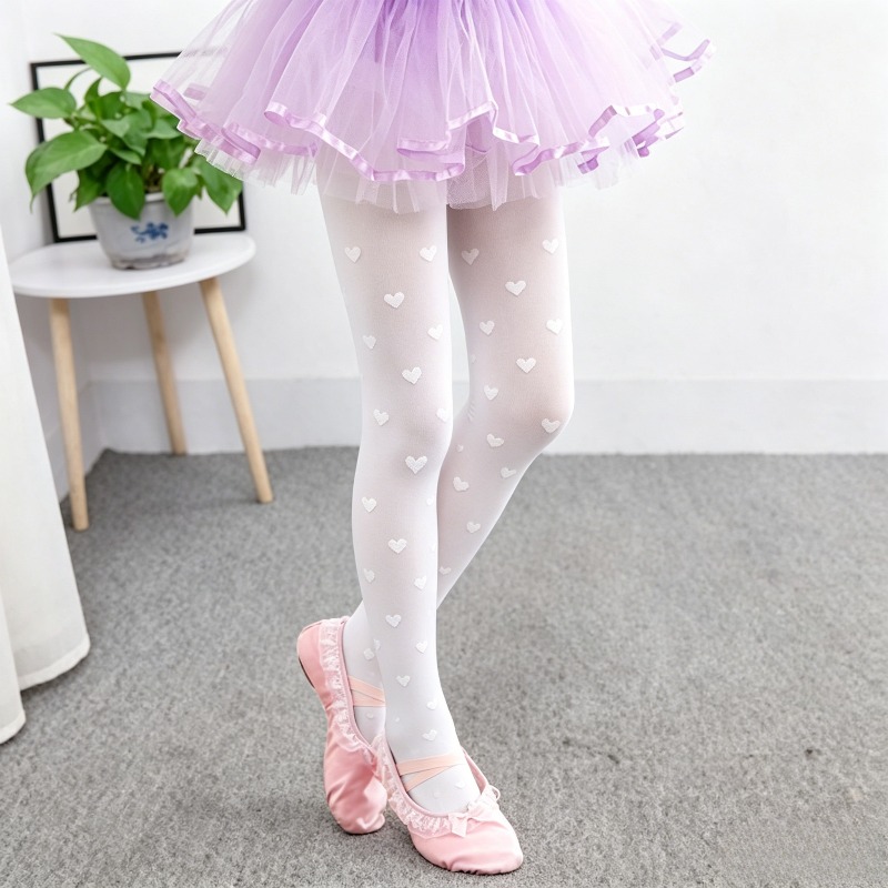 Tights Pantyhose Sheer - Балетные колготки 10D с бантом в