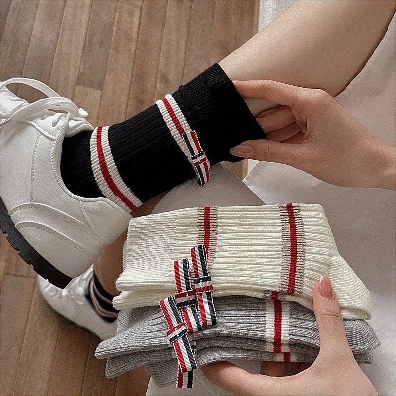 Cotton Crew Sock Pack - Женские носки из чесаного хлопка в