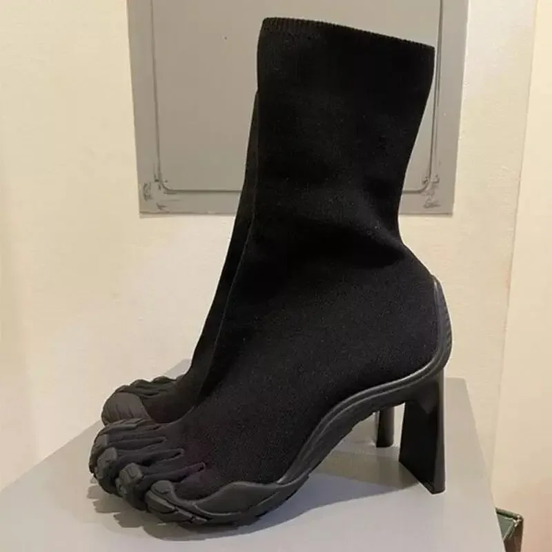 Toe Sock Split - Модные новые женские ботинки с пятью