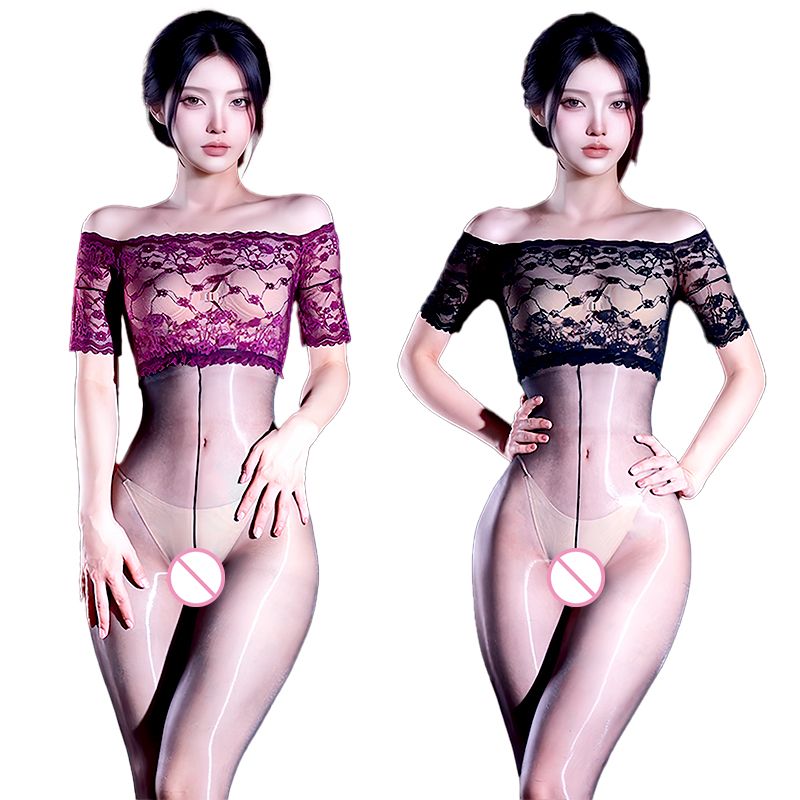 Tights Pantyhose Sheer - Сексуальное блестящее сетчатое кружевное боди для