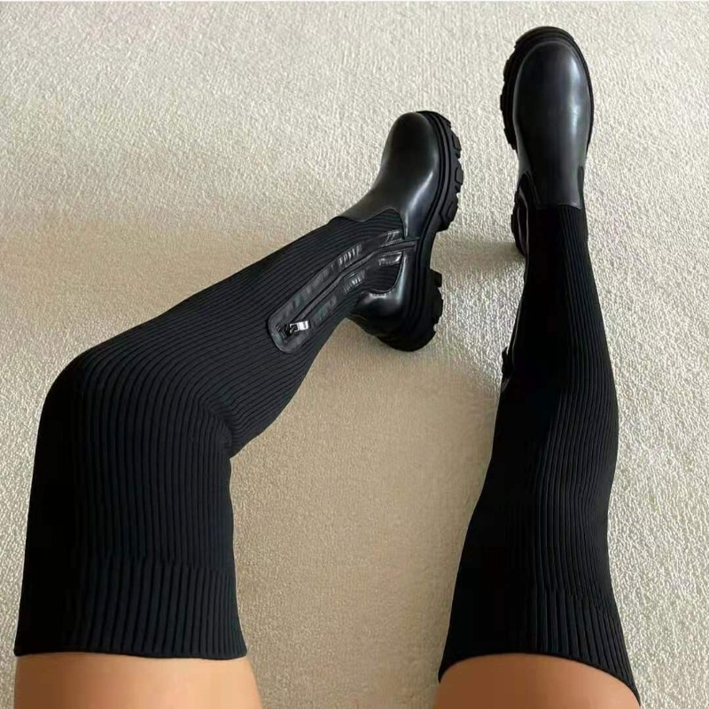 Knee High Sock Women - 2025 зимняя обувь, женские носки, модные