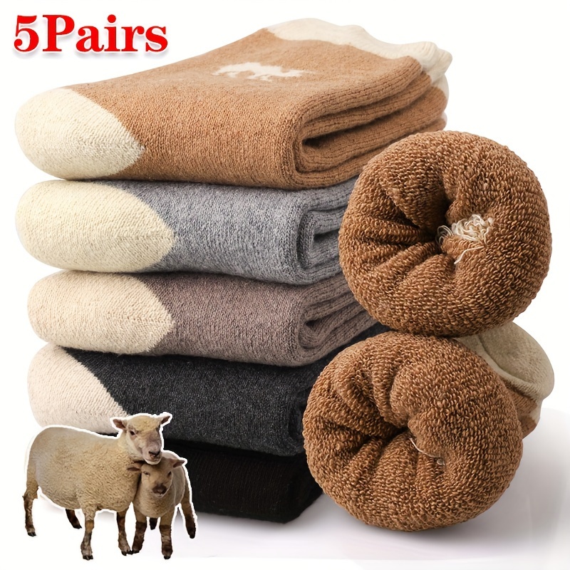 Thermal Sock Winter - 5 пар термозимних носков, утолщенные плюшевые