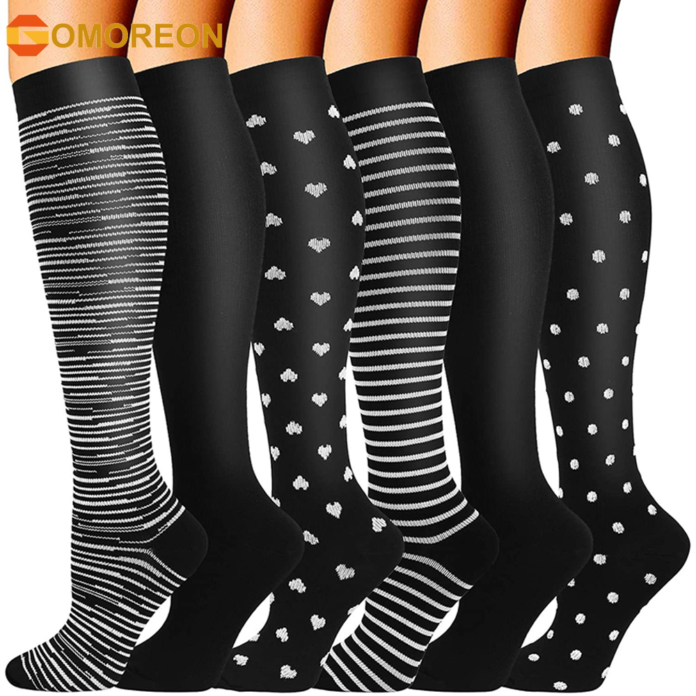 Compression Sock Medical - Компрессионные носки GOMOREON, 6 пар, для