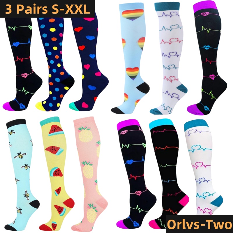 Compression Sock Medical - S-XXL, 3 пары, бесплатная доставка, компрессионные