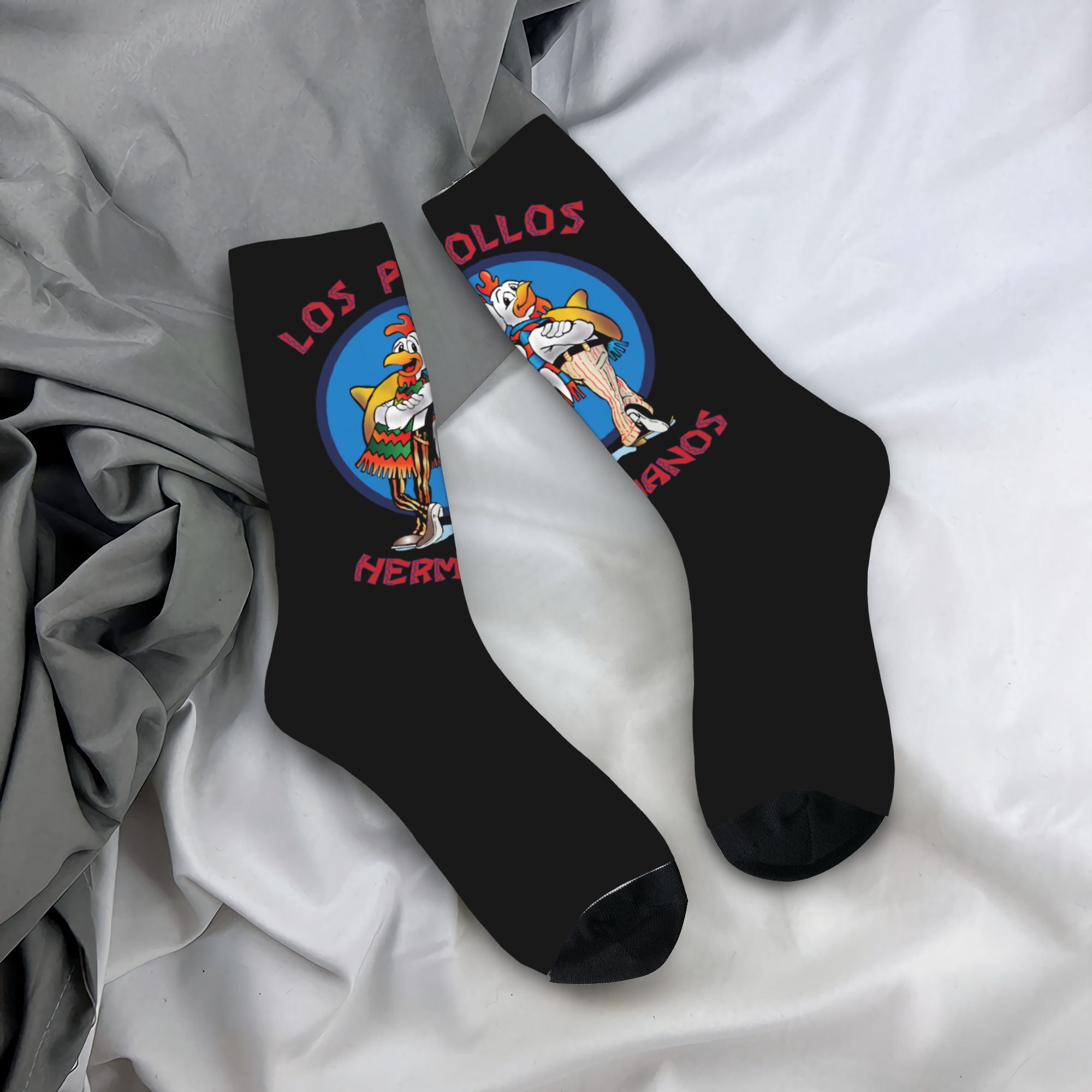 Dress Sock Men - Забавные носки Los Pollos Hermanos для