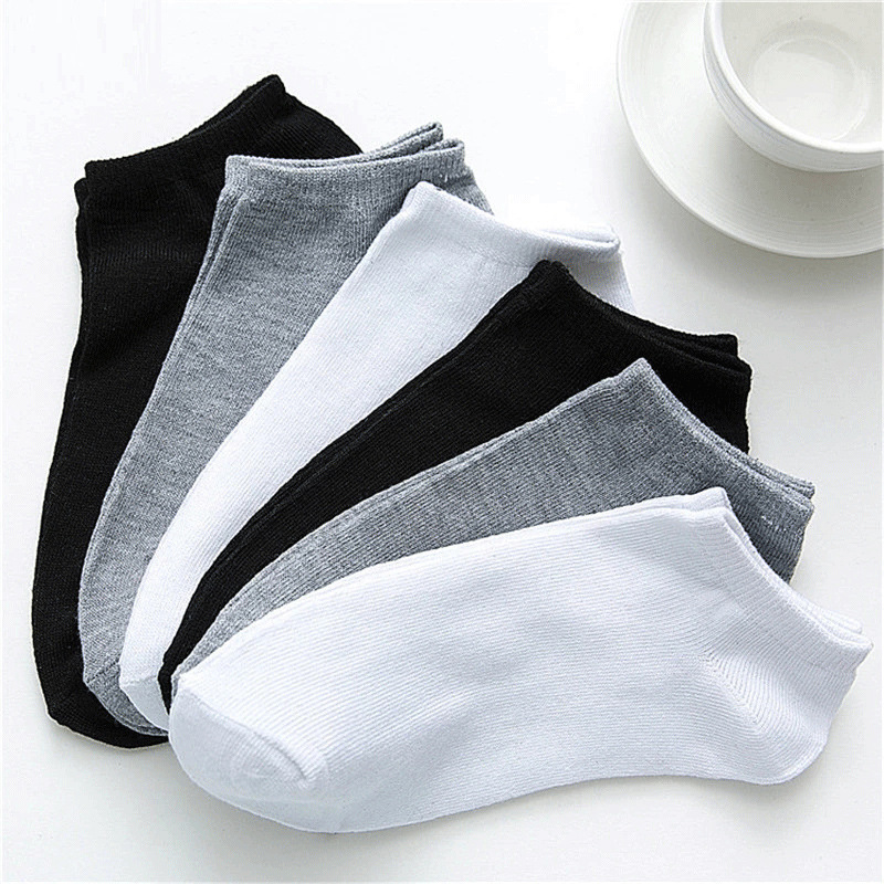 10 пар черно-белых носков-неви – обзор и цена Ankle Sock Low Cut
