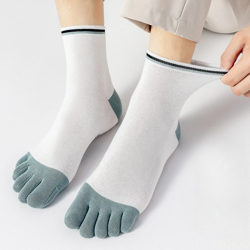 5 пар модных мужских носков ср – обзор и цена Toe Sock Split