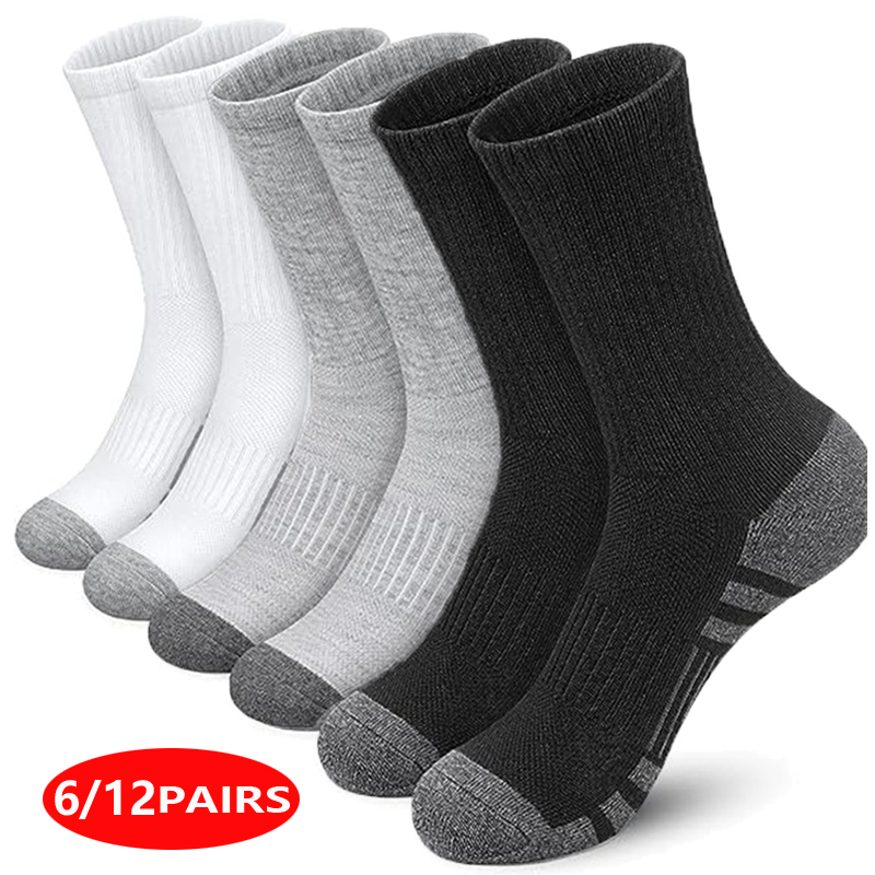 Мужские высокопроизводительные – обзор и цена Cotton Crew Sock Pack