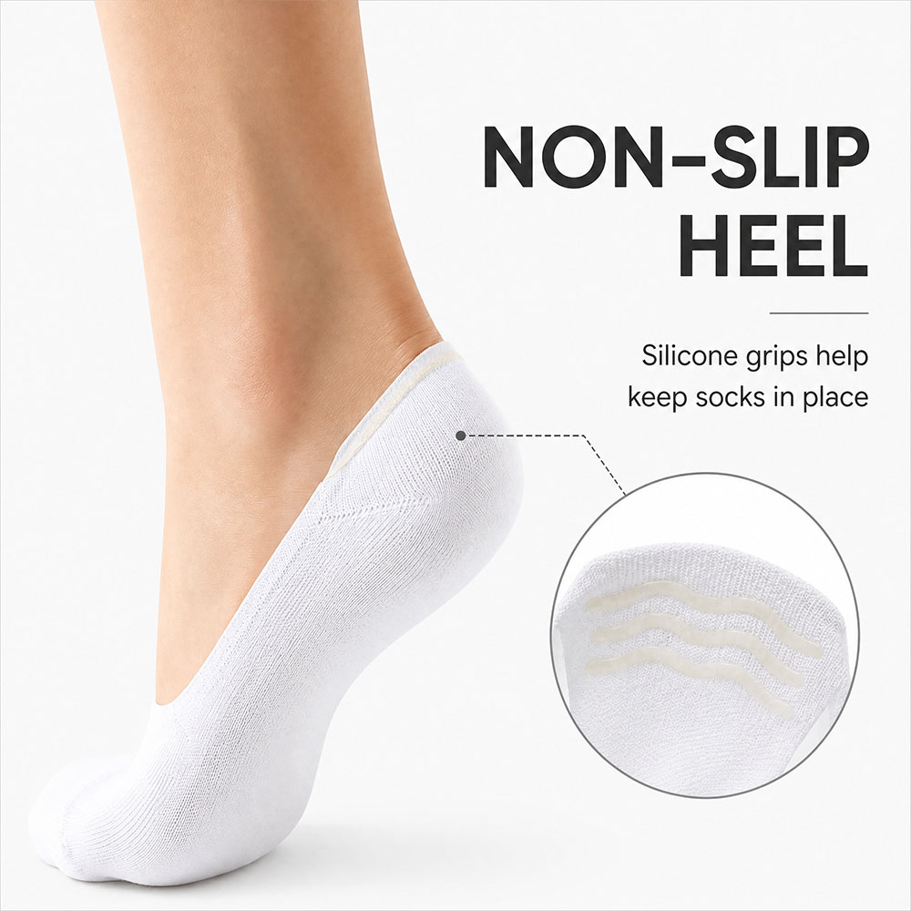 6 пар унисекс хлопковых невиди – обзор и цена Invisibility Sock Loafer