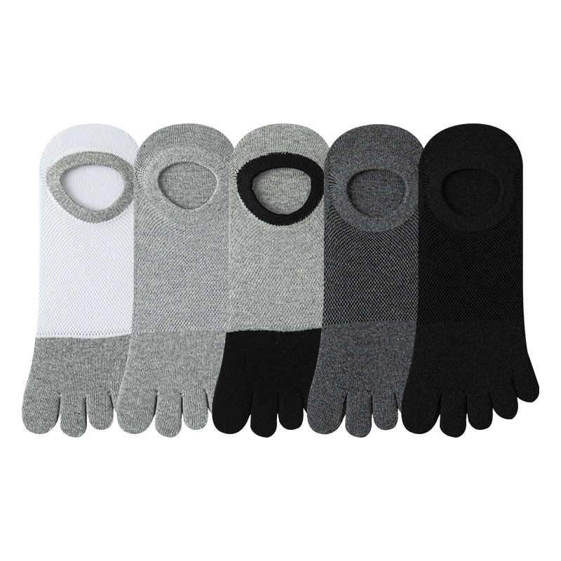 5 пар мужских носков-невидимок – обзор и цена Toe Sock Split