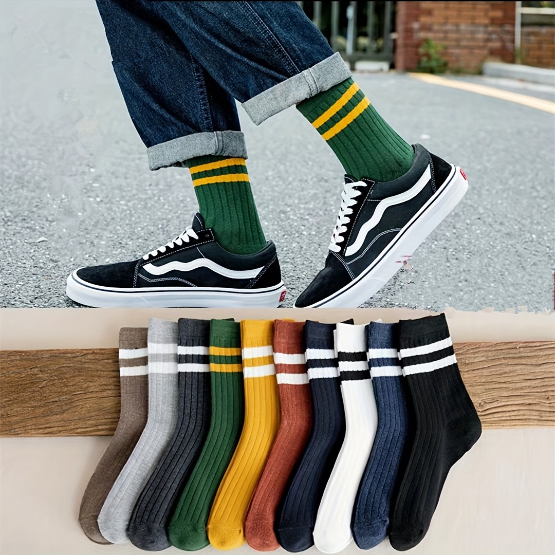 Новинка из 5 мужских носков —  – обзор и цена Cotton Crew Sock Pack