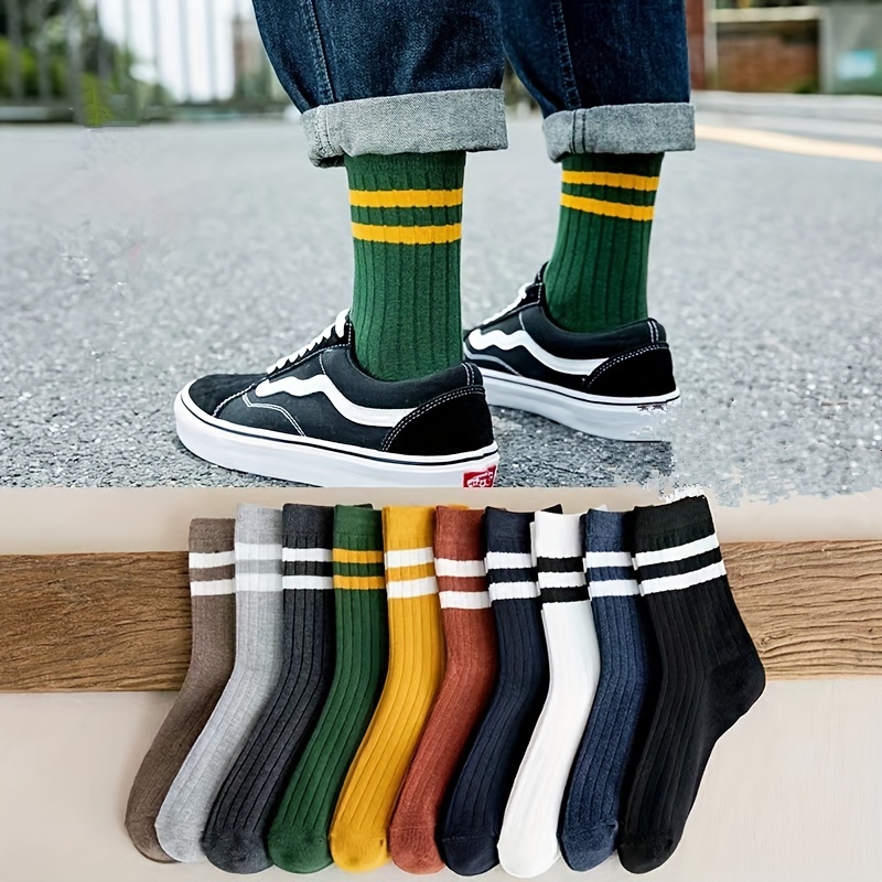 Новинка из 5 мужских носков —  – обзор и цена Cotton Crew Sock Pack