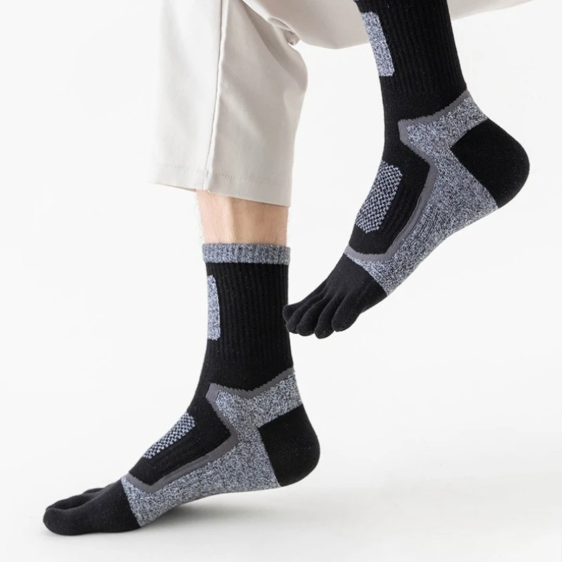 3 пары мужских спортивных хлоп – обзор и цена Toe Sock Split