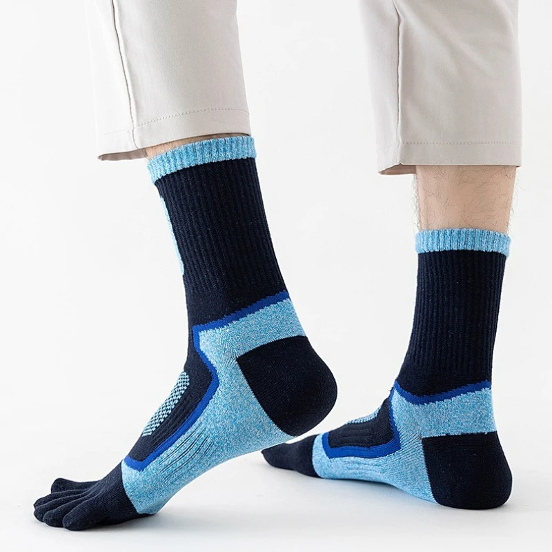 3 пары мужских спортивных хлоп – обзор и цена Toe Sock Split