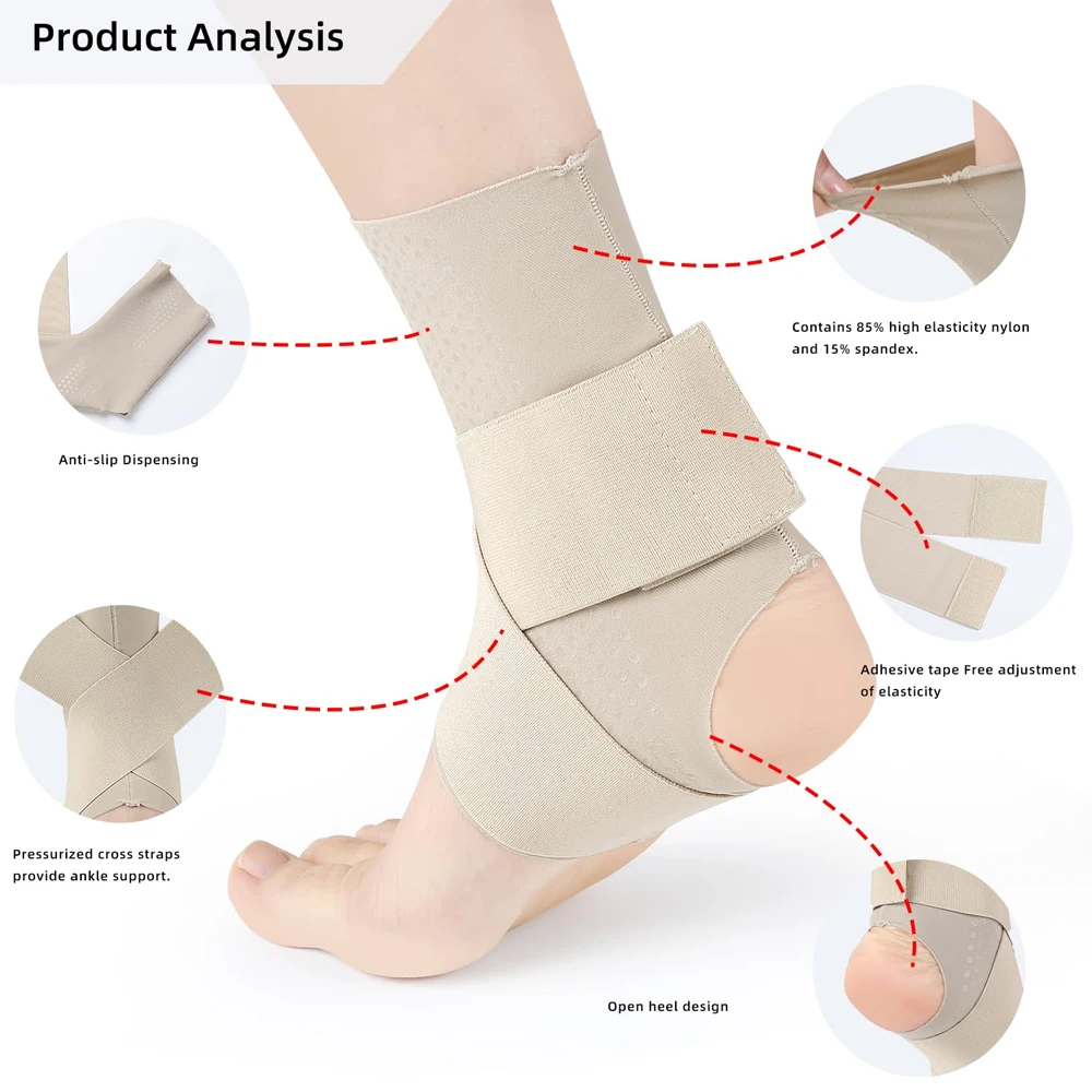 1 шт., компрессионный бандаж н – обзор и цена Ankle Brace Sock