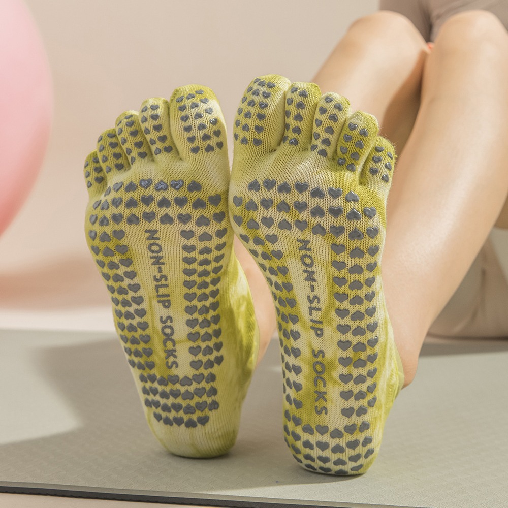 Женские носки с пятью пальцами – обзор и цена Grip Sock Yoga