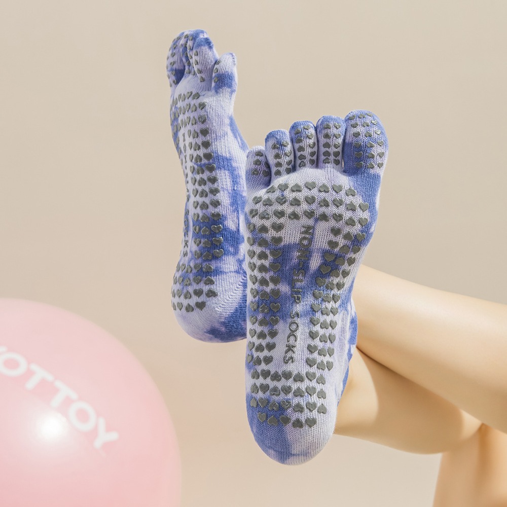 Женские носки с пятью пальцами – обзор и цена Grip Sock Yoga