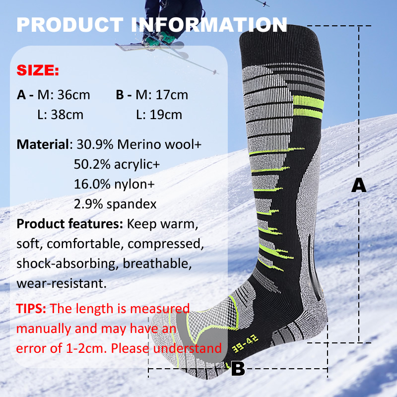 Лыжные носки из мериносовой ше – обзор и цена Thermal Sock Winter