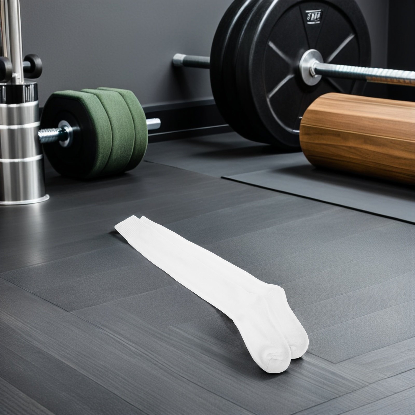 1 пара белых гольфов для фехто – обзор и цена Athletic Sock Cushion