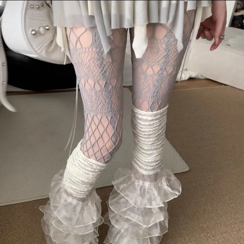 Новый полый дизайн, серые колг – обзор и цена Fishnet Stocking Women