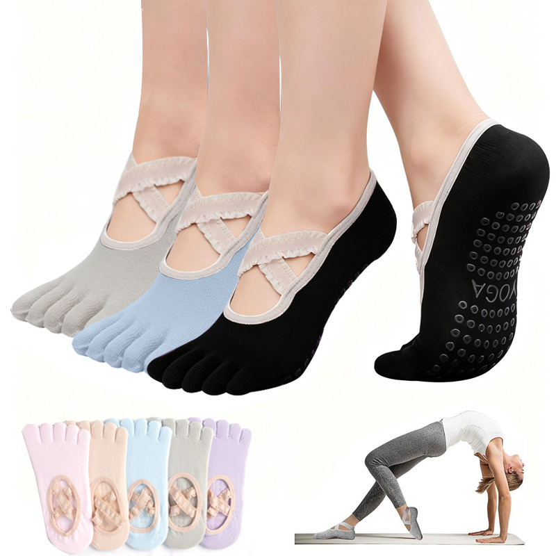 Женские нескользящие носки для – обзор и цена Grip Sock Yoga