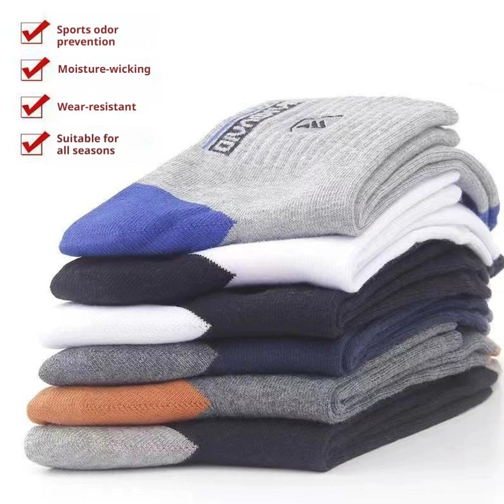 5 пар мужских носков с защитой – обзор и цена Cotton Crew Sock Pack