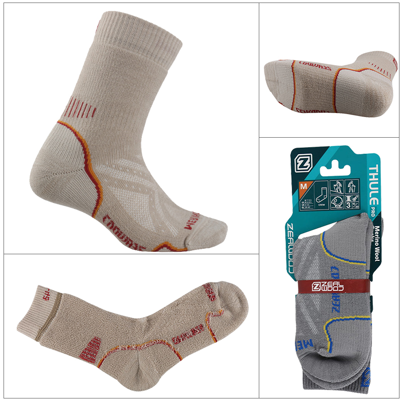 ZEALWOOD походные треккинговые – обзор и цена Wool Hiking Sock