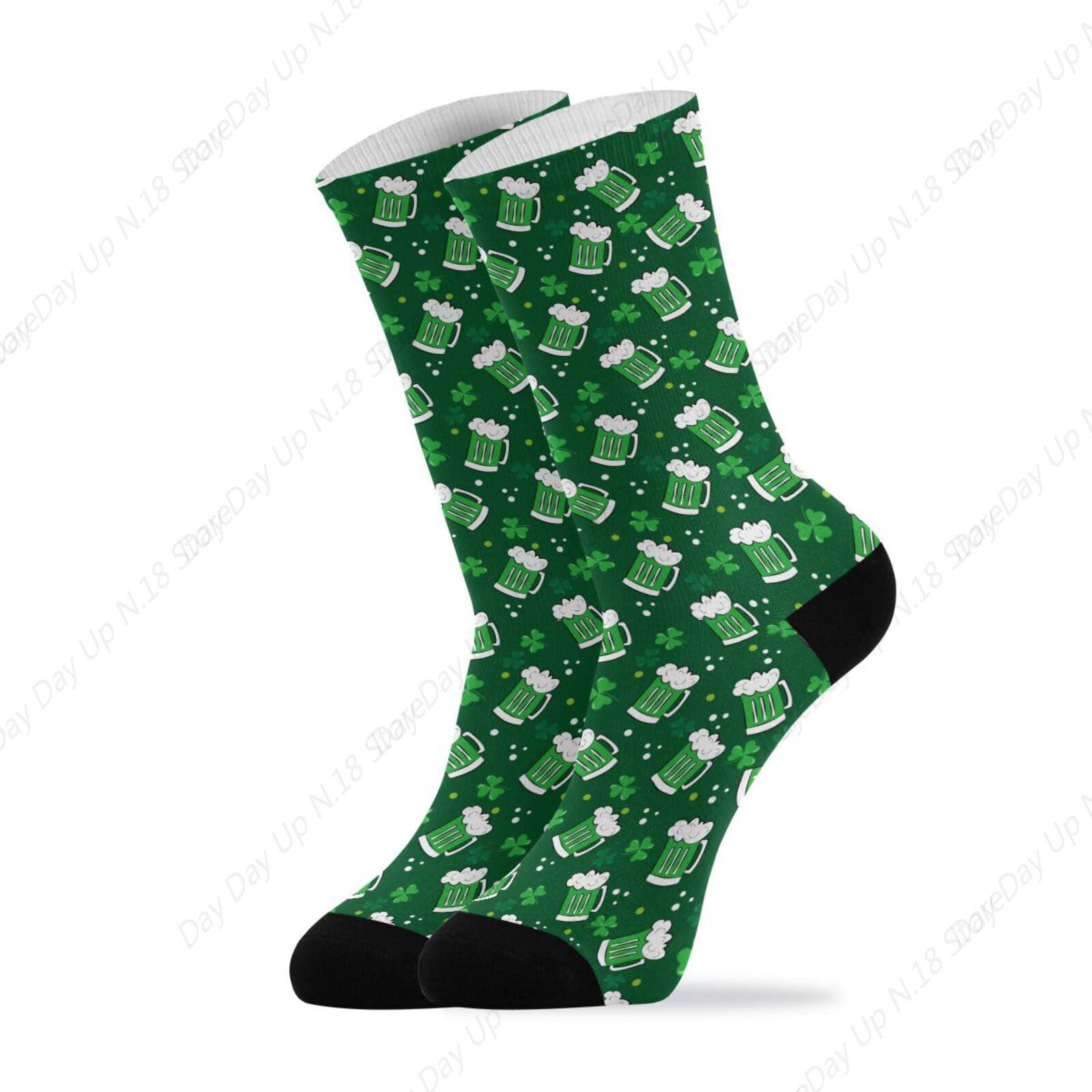 Зеленые клеверные листья, пиво – обзор и цена Cotton Crew Sock Pack