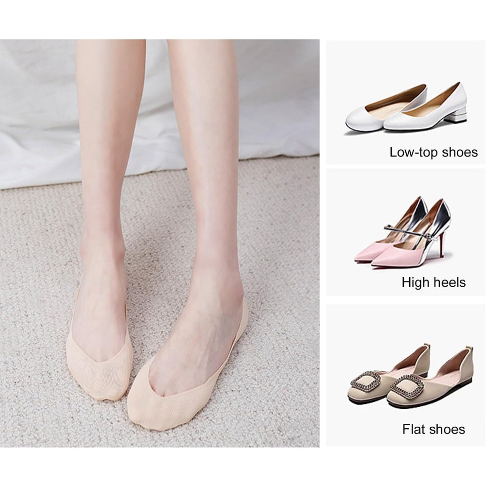 6 пар невидимых носков для жен – обзор и цена Invisibility Sock Loafer