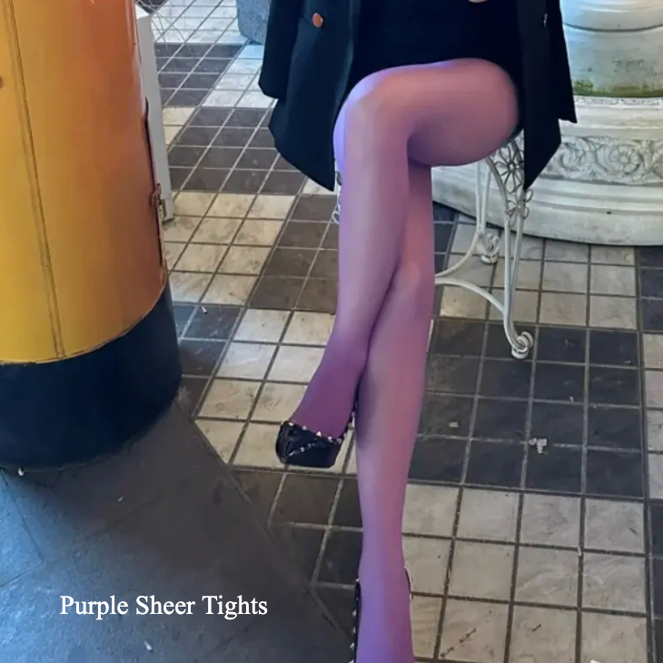 Однотонные фиолетовые прозрачн – обзор и цена Tights Pantyhose Sheer