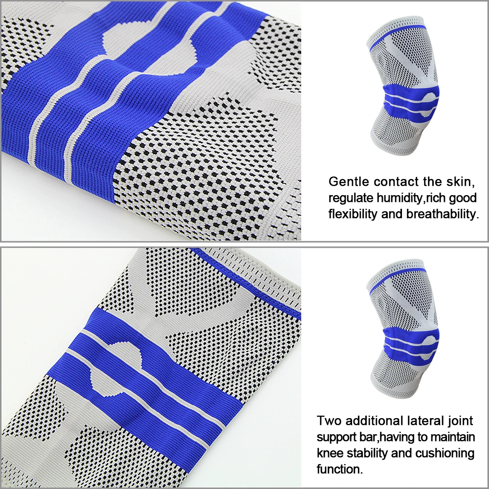 Фиксатор коленный силиконовый  – обзор и цена Compression Sleeve Calf