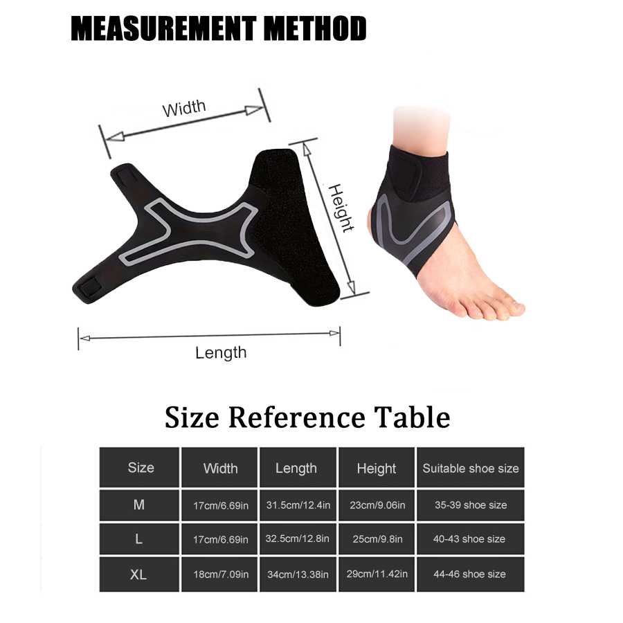 Дышащий компрессионный бандаж  – обзор и цена Ankle Brace Sock