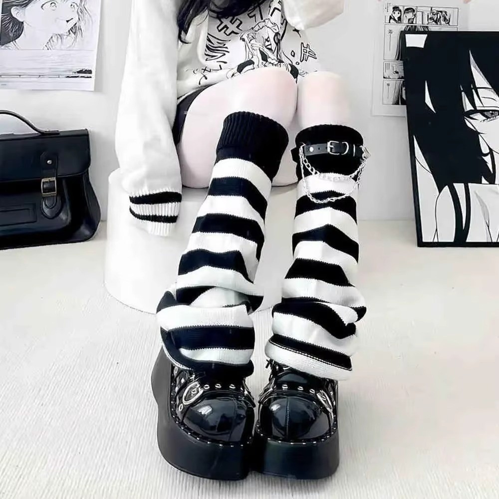 Японские вязаные гетры в стиле – обзор и цена Boot Sock Slouchy