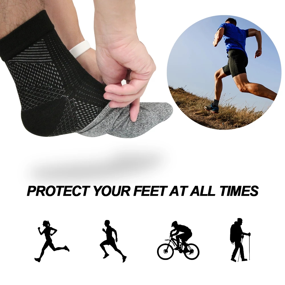 Ножной ангел, защита от устало – обзор и цена Ankle Brace Sock