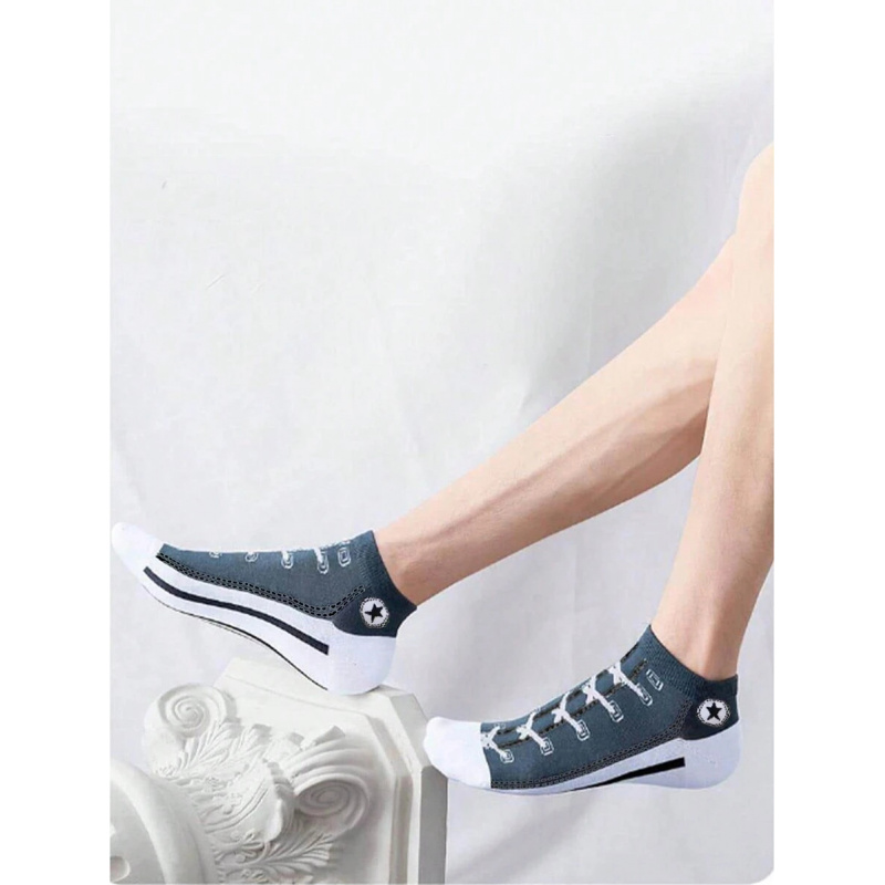 5/10 пар разноцветных дышащих  – обзор и цена Ankle Sock Low Cut