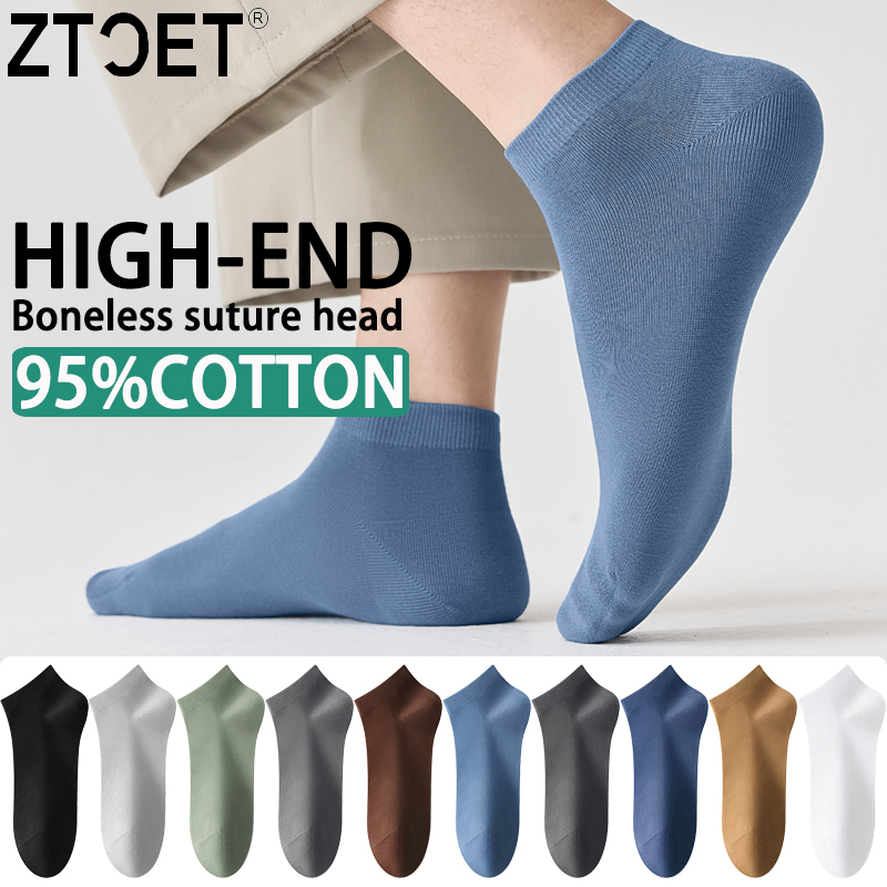 5 пар высококачественных мужск – обзор и цена Ankle Sock Low Cut