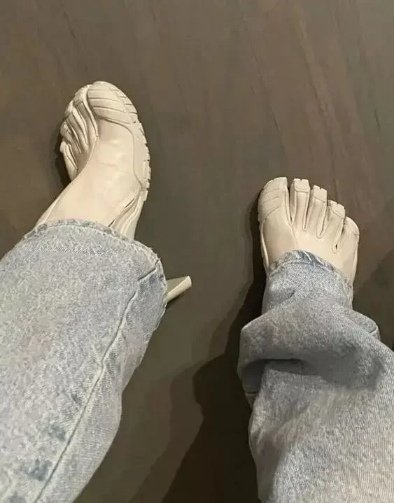 Модные женские ботильоны с раз – обзор и цена Toe Sock Split
