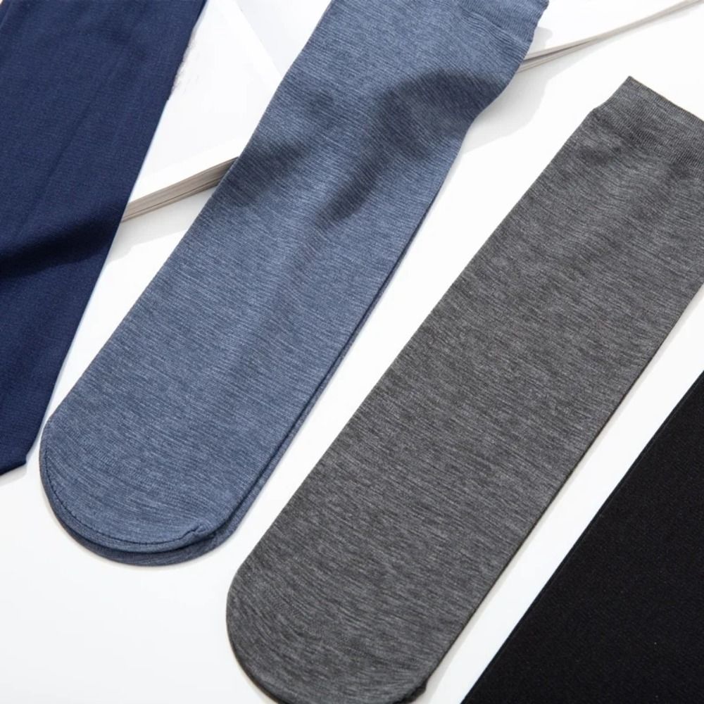 10 пар модных дышащих мужских  – обзор и цена Silk Sock Bamboo