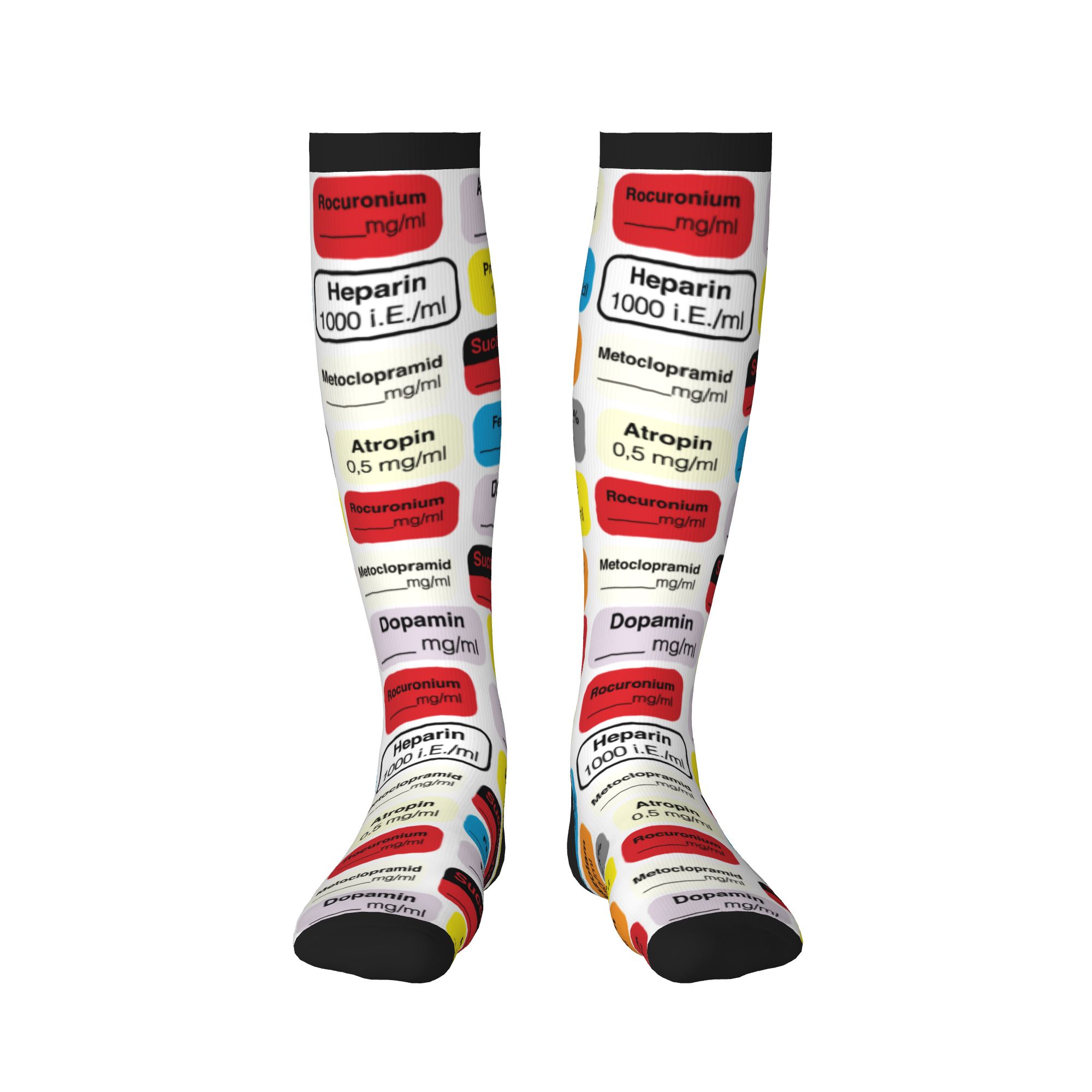 Этикетки с изображением анесте – обзор и цена Compression Sock Medical
