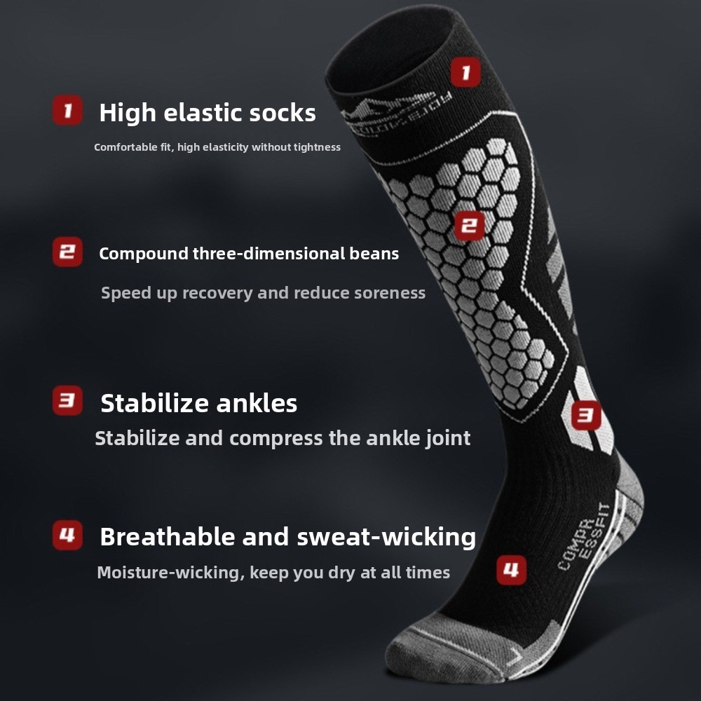 Новые утолщенные лыжные носки: – обзор и цена Thermal Sock Winter