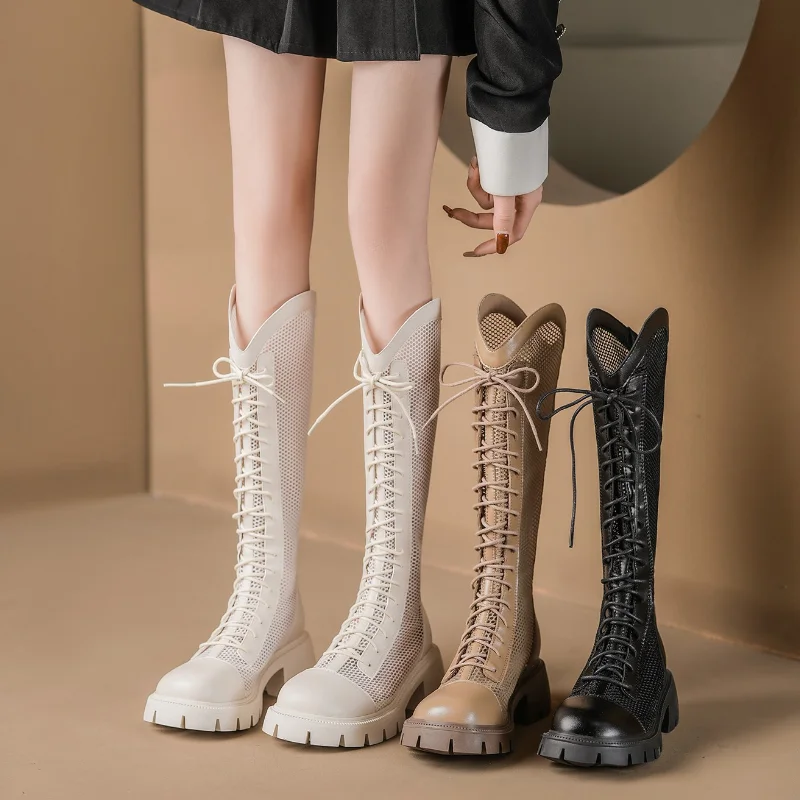 Женские летние сапоги до колен – обзор и цена Knee High Sock Women