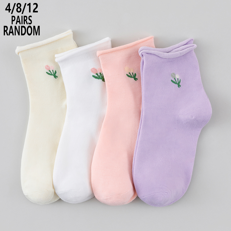 Наборы из 4/8/12 пар женских н – обзор и цена Cotton Crew Sock Pack