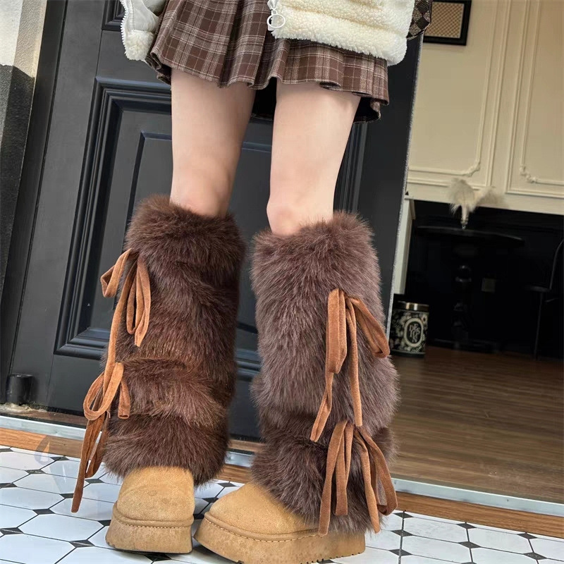 Гетры из искусственного меха д – обзор и цена Boot Sock Slouchy